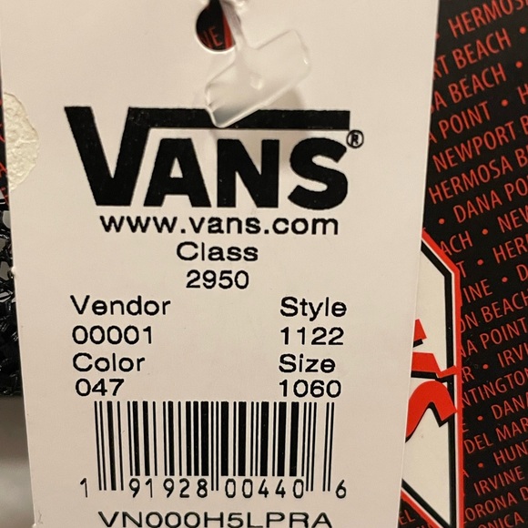 NWT Vans Beach Girl Baseball Cap/Hat One Size Adjustable Grey/Black Floral Print - Picture 3 of 3